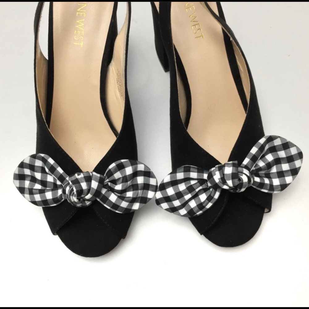 NINE West Graham Bow Slingbacks - Picture 3 of 8